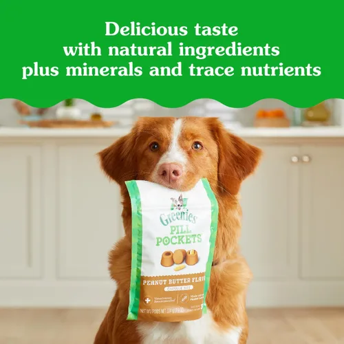 Miniatura 11 de Greenies Pill Pockets con dulces de mantequilla de maní real para perros