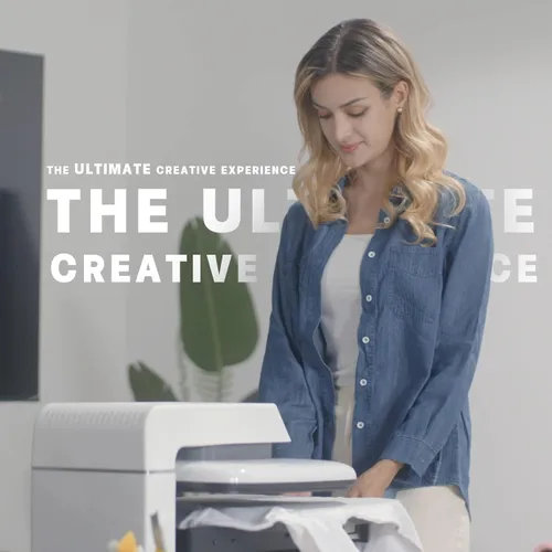 Miniatura 7 de HTVRONT - Prensa de calor automática e inteligente de 15x15 para camisetas con liberación automática, prensa profesional para proyectos de Blanco
