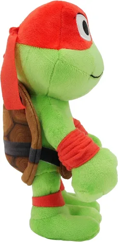 Miniatura 6 de Mattel Teenage Mutant Ninja Turtles: Mutant Mayhem Donatello - Muñeca suave de 8 pulgadas con máscara púrpura de TMNT Movie Character Tech Genius