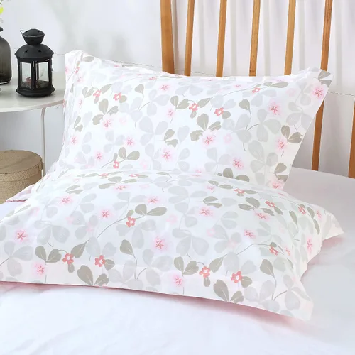 Miniatura 3 de Swanson Beddings Juego de ropa de cama de 2 piezas 100% algodón floral rosado: funda nórdica y una funda de almohada (individual)