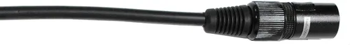 Miniatura 3 de Audio2000'S E17101P2 - Paquete de dos cables de 1 pie chapado en oro de 1/4 pulgadas TS en ángulo recto a XLR macho