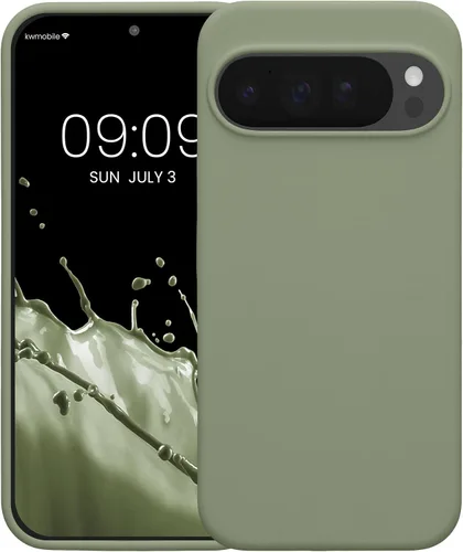 Miniatura 199 de kwmobile Funda Compatible con Google Pixel 6 Pro - Funda de teléfono de silicona TPU con acabado suave - Azul Arrecife