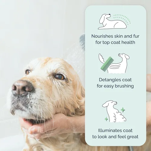 Miniatura 3 de Hepper Acondicionador e hidratante para mascotas: acondicionador y desenredante perfumado para perros. Perfecto para cabello largo, pelo corto, piel