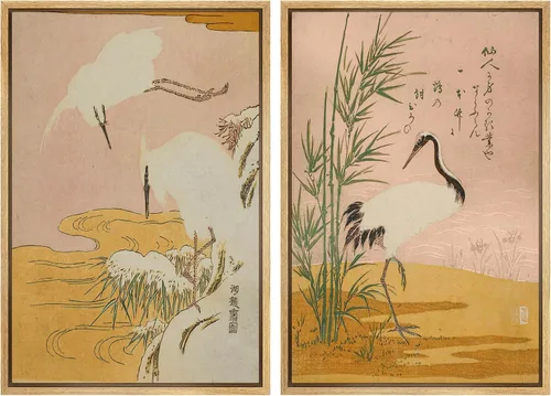 Miniatura 80 de SIGNWIN Lienzo enmarcado para pared, ilustraciones abstractas texturizadas en tonos beige terrosos, arte moderno, decorativo, contemporáneo