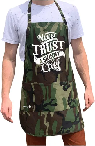 Miniatura 2 de ApronMen, Skinny Chef BBQ Grill Adjustable Apron for Men, One
