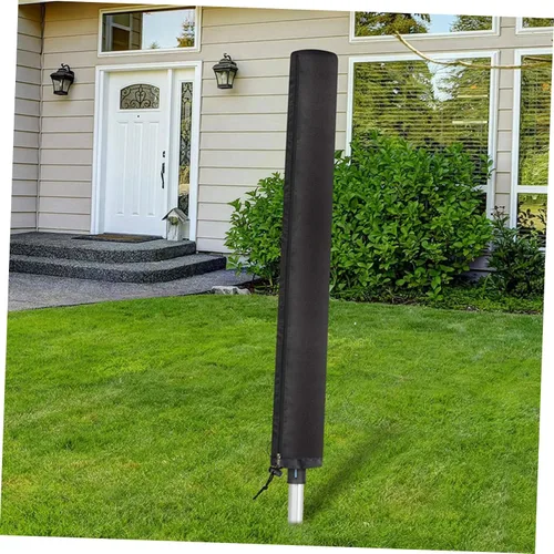 Miniatura 6 de Cabilock Cubierta de rejilla de secado para paraguas para patio al aire libre, cubierta de paraguas impermeable rotativa para el hogar, ropa sucia