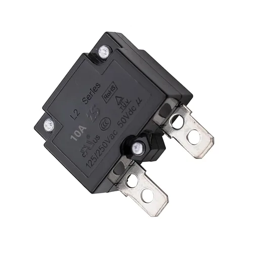 Miniatura 3 de weelye 2 unids 10A 125/250Vac 50Vdc relé de reinicio automático interruptor térmico disyuntor protector de sobrecarga de corriente para niños montar