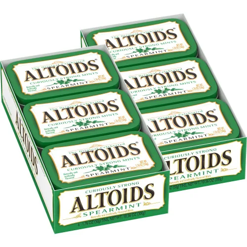 Altoids - Mentas sabor hierbabuena, 1.76 onzas (12 paquetes)