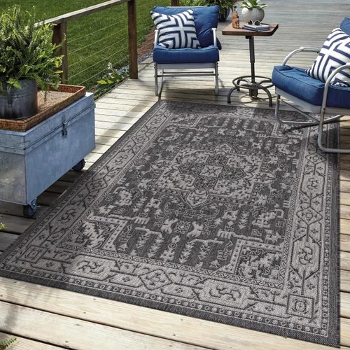 Miniatura 55 de Keen Home Design - Alfombra para terraza al aire libre - 2x10 Lavable para interior/exterior para patio, cocina, balcón, playa, jardín, terraza