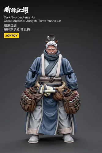 Miniatura 6 de JoyToy Fuente oscura: JiangHu Master Zongshi Tomb Yunhe Lin Figura de acción a escala 1:18