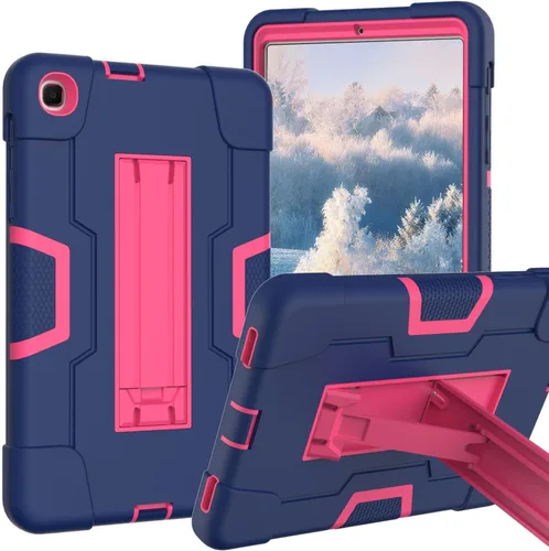 Miniatura 11 de Funda para Samsung Galaxy Tab A 8.4 2020, resistente policarbonato duro de silicona suave a prueba de golpes, resistente funda protectora de alto