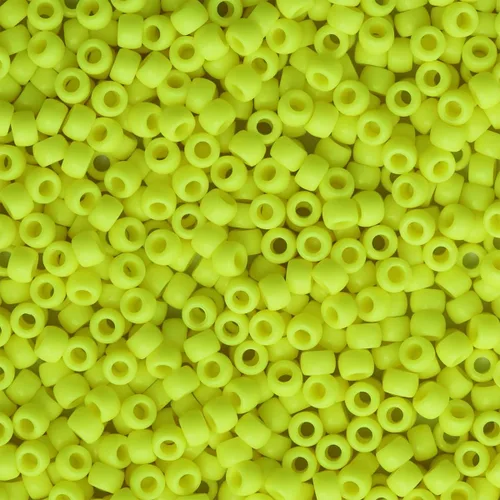 Miniatura 6 de 500 cuentas de plástico para hacer pulseras, manualidades, llaveros y decoraciones de adornos (amarillo)