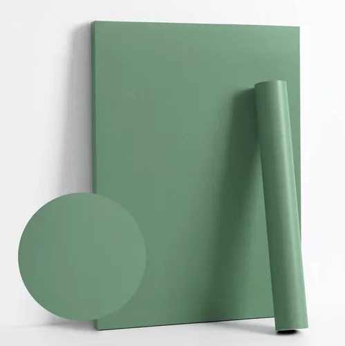 Miniatura 33 de Dimoon Papel Tapiz Verde de 236''x23.6'' para Despegar y Pegar Papel de Contacto Moderno Autoadhesivo Papel de Pared Removible Amigable para Verde