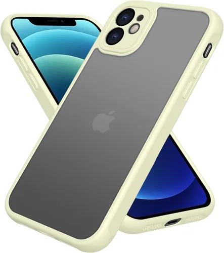 Miniatura 99 de PinLiSheng Funda mate para iPhone 11, funda protectora dura y delgada con protección a prueba de golpes, funda trasera translúcida y mate para Gris