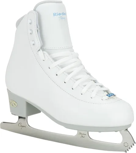 Miniatura 10 de Riedell Topaz - Patines de hielo para adultos para mujeres y hombres, de apoyo, cómodos, absorben la humedad, patines de hielo para adultos con hoja