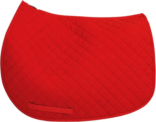 Miniatura 14 de TuffRider Basic Pony Saddle Pad – Diamond Quilted, Flannel Lined, Breathable Schooling Pad for Horses