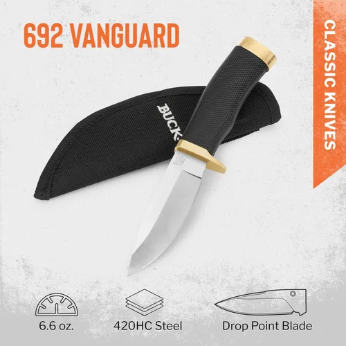 Miniatura 2 de Buck 692BR Vanguard Cuchillo de hoja fija. Negro