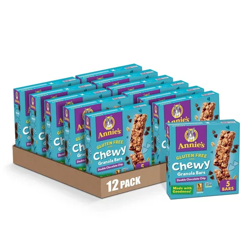 Miniatura 8 de Annie's Barras de granola masticables sin gluten, pastel de cumpleaños, 5 barras, 4.9 onzas