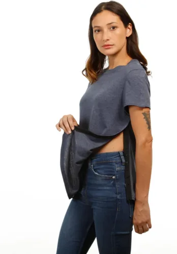 Miniatura 3 de MAI Camisas postquirúrgicas de hombro Ropa de quimioterapia Camisa de manga corta para mujer
