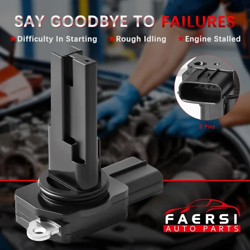 Miniatura 7 de FAERSI Medidor de sensor de flujo de aire masivo MAF 22680-AA380 compatible con 2009-2014 Forester 2008-2014 Impreza 2008-2014 Legacy 2008-2014