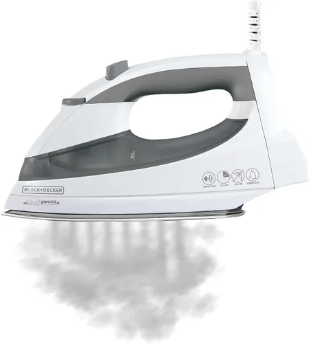 Miniatura 2 de Black & Decker F976 - Plancha rápida con tecnología Smart Steam, color blanco y plateado