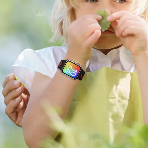 Miniatura 5 de Compatible con correa para Apple Watch para niños de 1.49, 1.57, 1.61, 1.65, 1.73, 1.77 y 1.85 pulgadas, correa deportiva de silicona suave