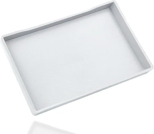 Miniatura 26 de Mini bandeja negra pequeña (8 x 4 pulgadas) para encimera de cocina, baño para artículos de tocador, accesorio de café, bar, condimentos