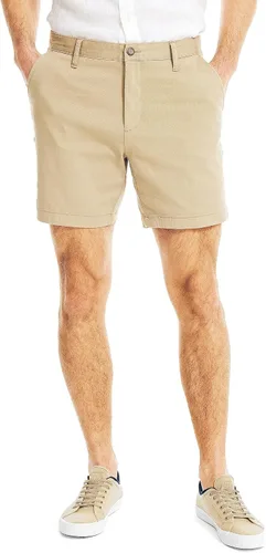 Nautica Pantalón corto tipo deck para hombre de 6 pulgadas