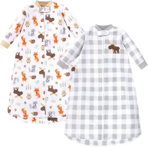 Miniatura 15 de Hudson Baby - Saco de dormir unisex de manga larga para bebé de forro polar Árbol de Navidad