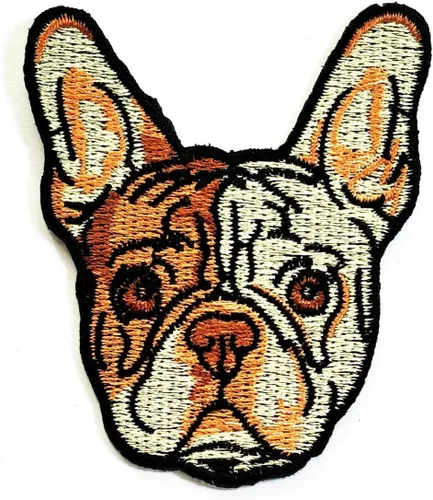 Miniatura 12 de Nipitshop - Parches de perro de pelo largo Shih Tzu con lazo rojo de dibujos animados de animales, parches para planchar con bordado de dibujos Dog9