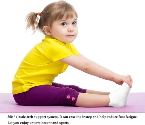 Miniatura 4 de Dicry Calcetines de tobillo antideslizantes para bebés y niños pequeños