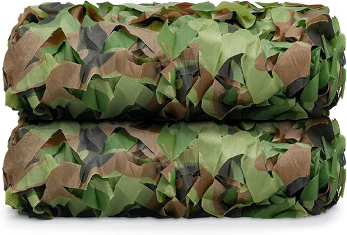 Miniatura 17 de iunio Red de Camuflaje, Red de Camuflaje, Rollo a Granel, Malla, Cubierta, Persiana para Caza, Decoración, Sombra Solar, Fiesta, Camping, Exterior