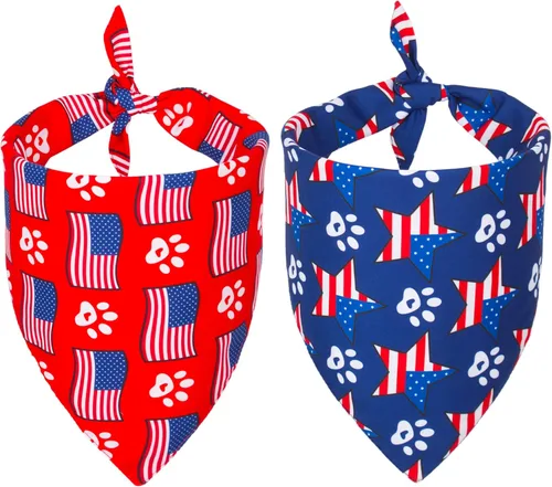 Miniatura 23 de ADOGGYGO Bandana de Navidad para perros, bufanda para mascotas, babero, pañuelo, tela premium duradera, varios tamaños disponibles, disfraces