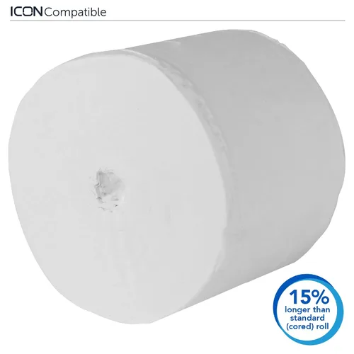 Miniatura 5 de Scott 07001 Essential - Rollo de papel higiénico sin núcleo, extra suave, estándar, doble capa (caja de 36 rollos)