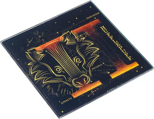 Miniatura 8 de Silver Buffalo Harry Potter Constellations - Juego de posavasos de cristal de 4 piezas, multicolor (HP26175A)