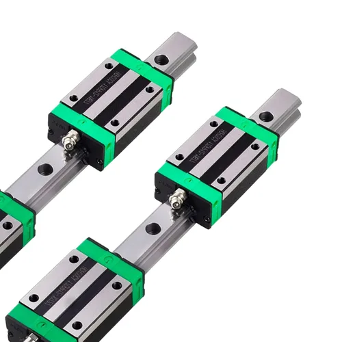 Miniatura 6 de Riel de guía lineal 2 piezas HGR20 7.874 in riel de guía deslizante lineal 4 piezas HGH20CA rodamientos de bloque cuadrado para bricolaje CNC
