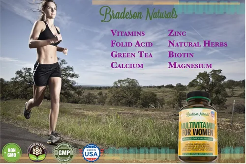 Miniatura 4 de Suplemento multivitamínico para mujer. Complejo de vitaminas A, C, D, E y vitamina B. Apoyo inmunológico y femenino + antioxidantes y energizantes