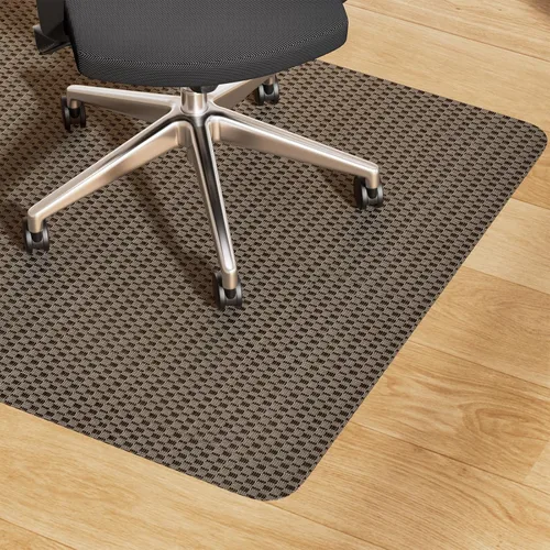 Miniatura 9 de Yecaye Tapete para silla de oficina para suelo de madera dura, 36 x 48 pulgadas, protege el suelo debajo del escritorio de la computadora, tapete