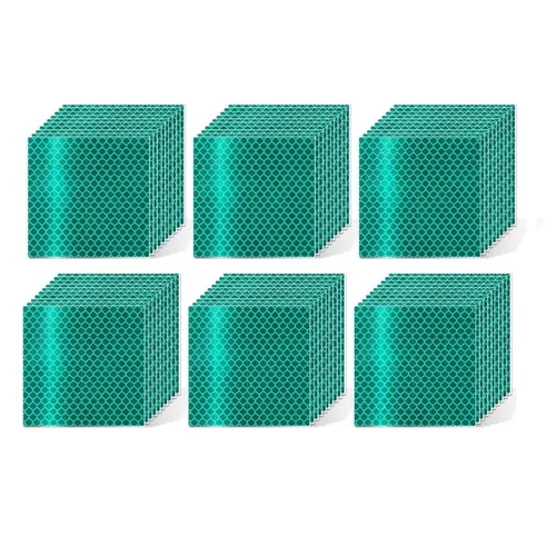 Miniatura 11 de Cinta reflectante blanca de 4 pulgadas, adhesivo de seguridad de advertencia impermeable para exteriores (10 pies)