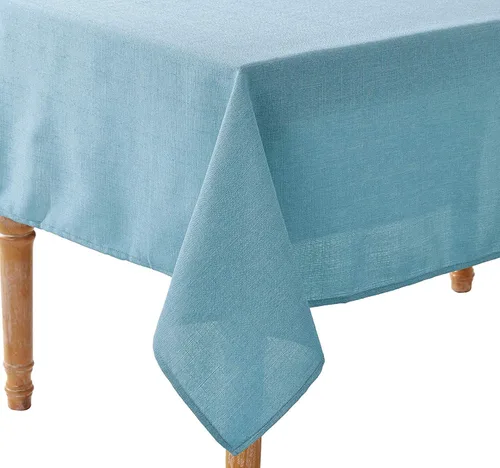 Miniatura 5 de Violet Linen Patrón europeo de lino sintético sólido, poliéster, repelente al agua, a prueba de derrames, sin arrugas, tela suave antiencogimiento