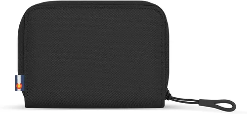 Miniatura 12 de Sherpani Barcelona, pequeña cartera de nailon plegable con bolsillo con cremallera para mujer, bolsa de viaje, protección RFID