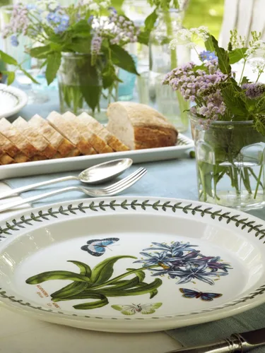 Miniatura 2 de Portmeirion Jardín Botánico - Plato para cena (6 unidades, motivo de girasol)