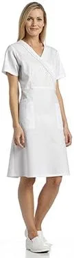Miniatura 2 de White CROSS 8014 Vestido plisado para mujer