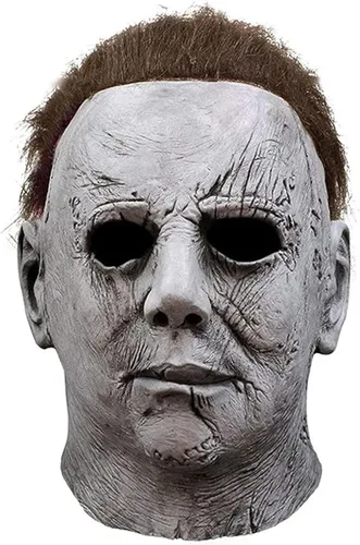 Michael Myers Máscara de látex para Halloween, terror, cosplay, máscara para fiestas de máscaras, carnaval, Navidad, Pascua, Halloween, fiesta de