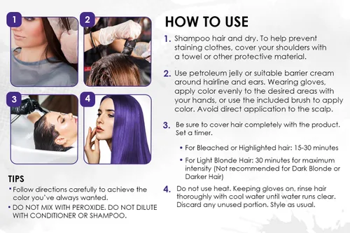 Miniatura 5 de Punky Colour Box Kit Cherry on Top - Tinte semipermanente para el cabello, vegano, sin crueldad, dura hasta 35 lavados