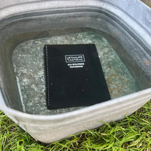 Miniatura 5 de Bloc de notas para todo tipo de clima de 8.5 x 11 pulgadas (negro)