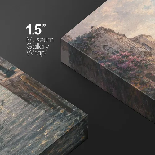 Miniatura 89 de wall26 Prado con álamos por Claude Monet - Arte moderno impresionista, arte en lienzo para el hogar, 12 x 18 pulgadas