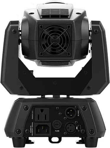 Miniatura 5 de Chauvet DJ Intimidator Spot 160 ILS - Foco de cabeza móvil de 32 vatios con 2 cables DMX y paño de pulido de Austin Bazaar
