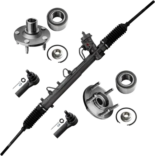 Miniatura 109 de Detroit Axle - Kit de extremo delantero RWD para Chrysler 300 Dodge Challenger Charger Upper Lower Control Arms rótulas de rodamiento de rueda Bujes