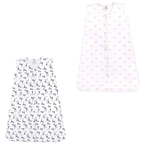 Miniatura 26 de Luvable Friends - Saco de dormir para bebé sin mangas, diseño unisex, Saco de dormir de algodón sin mangas, saco de dormir, manta, 18-24 meses